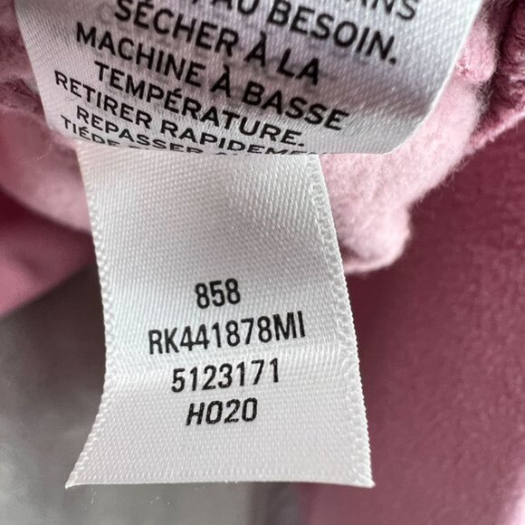 ABOUND Cropped Sweatshirt Womens Small Cozy Fleece Pink‎ Mauve Lounge Athleisure - Picture 6 of 7